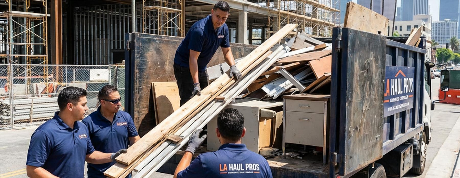 Professional junk removal service